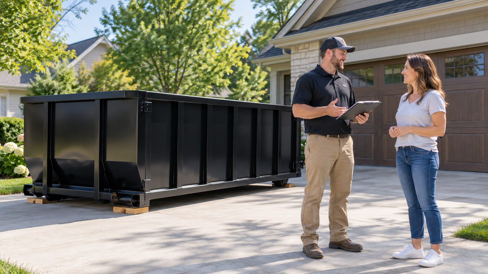 Dumpster rental FAQ image